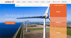 Desktop Screenshot of de-munt.nl